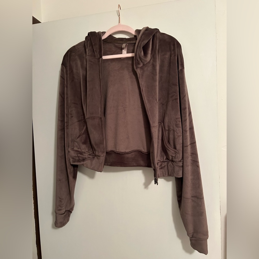 SKIMS Chocolate Brown Jacket